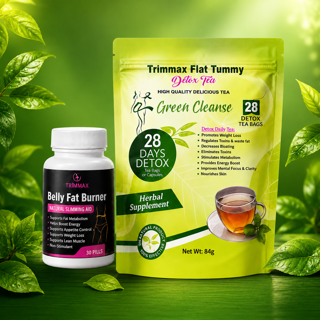 Fresh Green Cleanse Product Duo