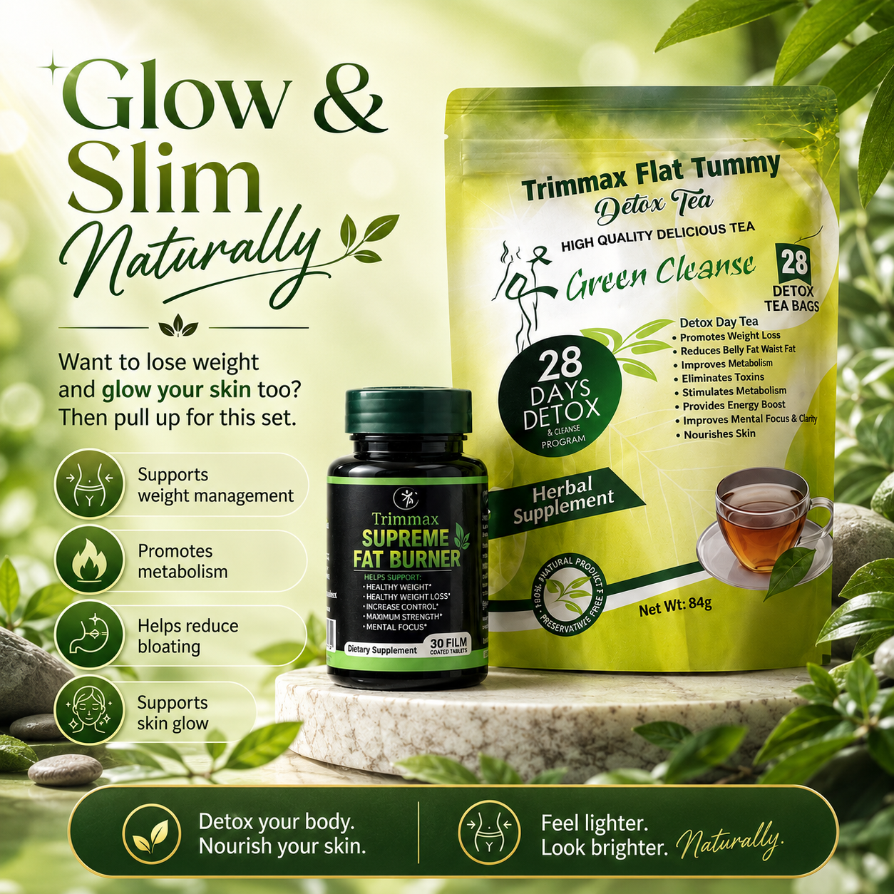 Glow and slim naturally promo