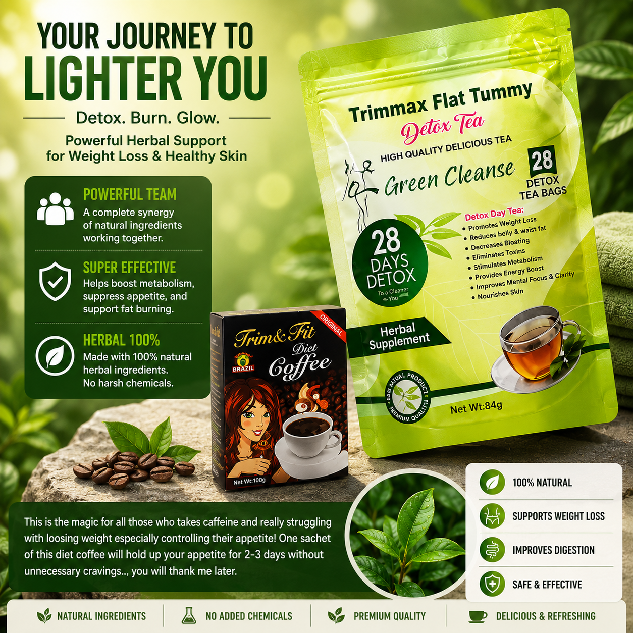 Herbal detox for a healthier you