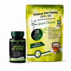 Trimmax Flat Tummy Detox Tea and Supreme Fat Burner