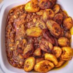 Beans and Fried Plantains