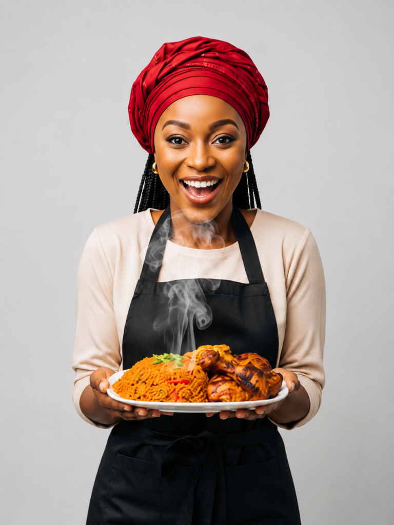 Joan Tanko, Head Chef at Blessome's Kitchen